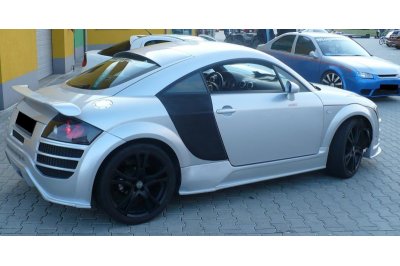 Накладки на задние крылья в стиле R8 на Audi TT 8N